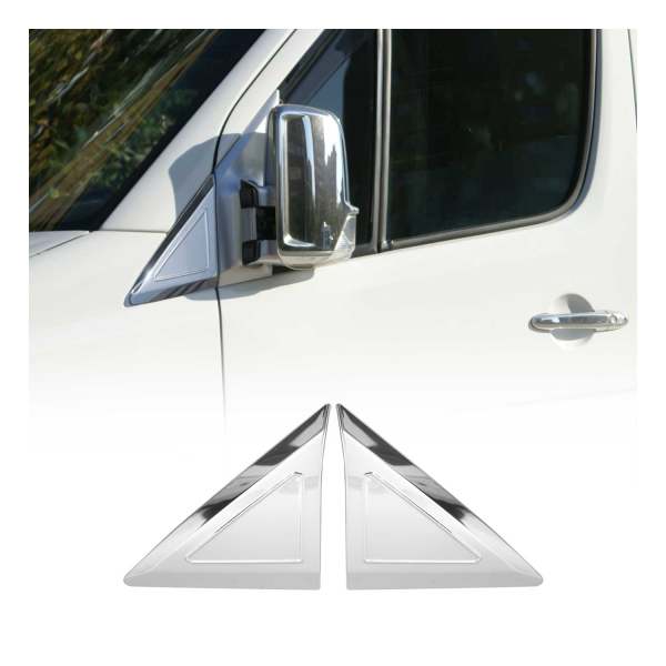 2006-2013 Mercedes Sprinter W906 Window Molding Quarter Trim Stainless Steel Silver