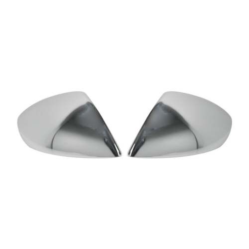 2011-2018 VW Touareg Side Mirror Cover Caps Stainless Steel Silver 2 Pcs