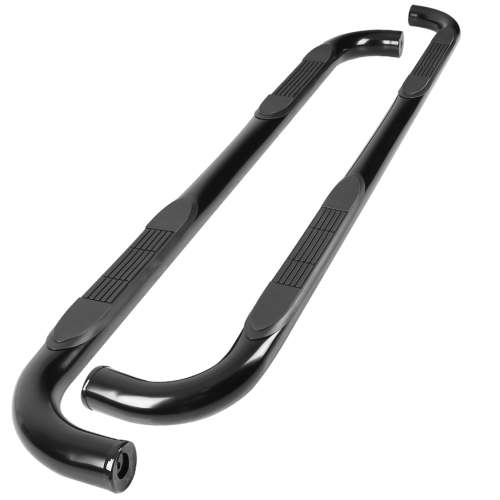 2020-2021 Toyota Highlander 3 Black Stainless Steel Side Step Nerf Bars