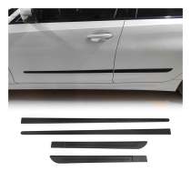 Toyota Side Door Molding Trim Skirt Garnish Black 4 Pcs