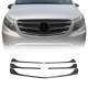 2016-2020 Mercedes Metris Front Bumper Grill Trim Molding S. Steel Dark 5x
