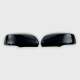 2021-2025 Jeep Grand Cherokee L Mirror Cover Caps Gloss Black 2Pcs ABS Plastic