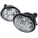 2003-2008 Toyota Matrix Pontiac Vibe 12V/55W 9006 Fog Lights Chrome/Clear Lens