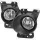 2006-2008 Ford F-20150/ Lincoln Mark LT H10 Fog Lights Kit Chrome/Clear Lens