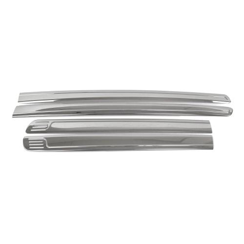 2005-2021 Nissan Frontier Side Door Molding Trim Stainless Steel Silver 4x