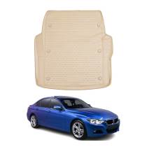 2012-2019 BMW 3 Series F30 Sedan M3 F80 Cargo Liner Trunk Mat All Weather Beige