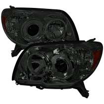 2006-2009 Toyota 4Runner SR5 Limited Projector Style Headlights Chrome/Smoke