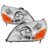 2003-2005 Honda Pilot Factory Style Headlight Chrome Housing/Clear Lens