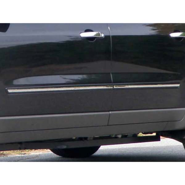 2009-2017 Chevrolet Traverse Stainless Rocker Panel Trim 4Pc No GM Logo