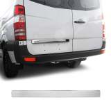 2006-2018 Mercedes Sprinter W906 Chrome Trunk Door Trim Cover Stainless Steel Silver