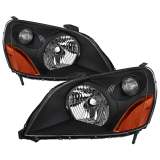 2003-2005 Honda Pilot Factory Style Headlight Matte Black Housing/Clear Lens