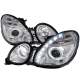 1998-2005 Lexus GS300/GS400/GS430 Halo Projector Headlights LED Light Chrome