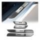2018-2025 Volvo XC60 Door Sill Scuff Plate Scratch Protector Stainless Steel Silver 4x