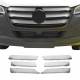 2019-2025 Mercedes Sprinter W907 910 Front Bumper Grill Trim Stainless Steel 6x
