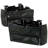 1994-1998 Chevy Silverado/Tahoe/Suburban/C10 Factory Headlights Smoke