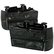 1994-1998 Chevy Silverado/Tahoe/Suburban/C10 Factory Headlights Smoke