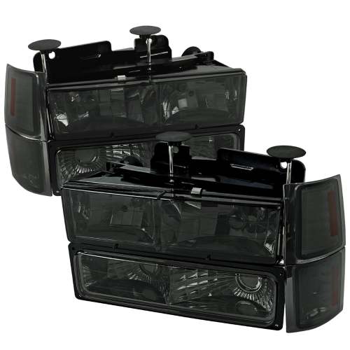 1994-1998 Chevy Silverado/Tahoe/Suburban/C10 Factory Headlights Smoke