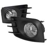 2011-2013 Scion tC H11 Fog Lights Kit Chrome Housing/Clear Lens