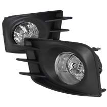 2011-2013 Scion tC H11 Fog Lights Kit Chrome Housing/Clear Lens