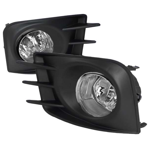2011-2013 Scion tC H11 Fog Lights Kit Chrome Housing/Clear Lens