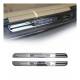 Hyundai Genesis Coupe Door Sill Scuff Plate Scratch Protector Exclusive Stainless Steel Silver 2 Pcs