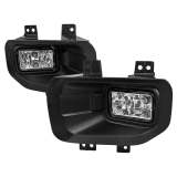 2015-2017 Ford F-20150 H10 Fog Lights Chrome Housing/Clear Lens