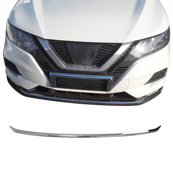 2020-2022 Nissan Rogue Sport Front Bumper Trim Molding Stainless Steel Silver 1 Pc