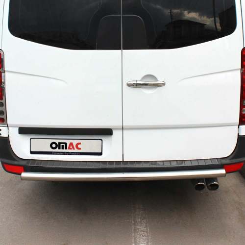 2006-2018 Mercedes Sprinter W906 Rear Bumper Guard Stainless Steel Dark