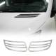 2019-2025 Mercedes Sprinter W907 910 Front Bumper Grill Trim Stainless Steel 2Pcs