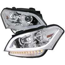 2010-2011 Kia Soul Projector Headlights LED Light Bar&LED Signal Lights Chrome