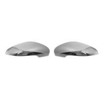 2010-2014 VW Golf Mk6 Side Mirror Cover Caps Stainless Steel Silver 2 Pcs