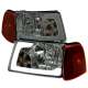 2001-2011 Ford Ranger LED Factory Headlights Amber Corner Lamp Chrome/Smoke