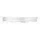 2010-2013 Lexus GX 460 Window Molding Trim Streamer Stainless Steel Silver 6 Pcs