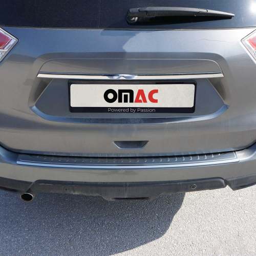 2014-2020 Nissan Rogue Rear Bumper Sill Cover Protector Guard Stainless Steel Silver
