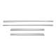 2019-2025 BMW X4 G02 Side Door Molding Trim Skirt Garnish Stainless Steel 4x