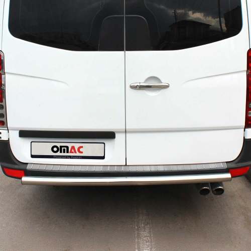 2006-2018 Mercedes Sprinter W906 Rear Bumper Guard Stainless Steel Brushed