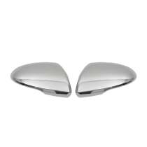 2016-2020 Kia Optima Side Mirror Cover Caps Stainless Steel Silver 2 Pcs