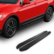 2017-2018 VW Tiguan Limited Running Boards Side Steps Black