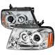 2004-2008 Ford F-20150/ 06-2008 Lincoln Mark LT Dual Halo Headlights Chrome