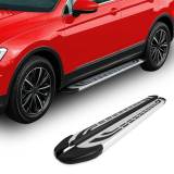 2020-2025 Hyundai Palisade Nerf Bar Side Step Running Board Silver 2 Pcs