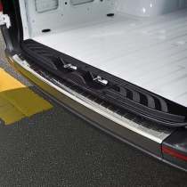 2019-2024 Mercedes Sprinter W907 910 Rear Bumper Guard Stainless Steel Glossy