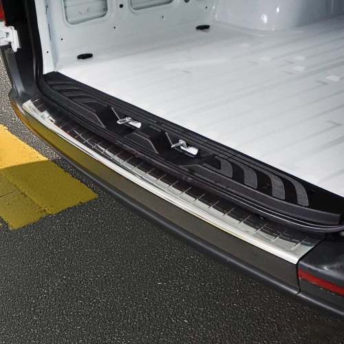 2019-2024 Mercedes Sprinter W907 910 Rear Bumper Guard Stainless Steel Glossy