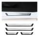 Hyundai Venue Door Sill Scuff Plate Scratch Protector Exclusive Brushed Stainless Steel 4Pcs
