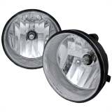 2004-2016 Toyota Sequoia/Tundra/Tacoma/Solara H10 Fog Lights Kit Chrome/Clear