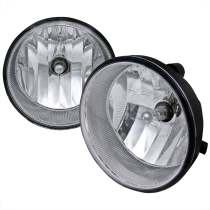 2004-2016 Toyota Sequoia/Tundra/Tacoma/Solara H10 Fog Lights Kit Chrome/Clear