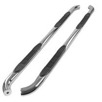 2021-2022 Chevy Tahoe/GMC Yukon Chrome 3 Side Step Nerf Bars Running Boards