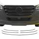 2019-2025 Mercedes Sprinter W907 910 Front Bumper Grill Trim Stainless Steel Dark 5x