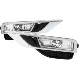 2015-2016 Honda CR-V H8 Fog Lights Switch & Wiring Harness Chrome Housin/Clear