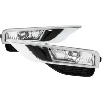 2015-2016 Honda CR-V H8 Fog Lights Switch & Wiring Harness Chrome Housin/Clear