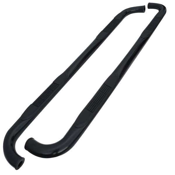 2009-2014 Ford F-20150 SuperCrew Cab 3 Black S.Steel Side Step Nerf Bars